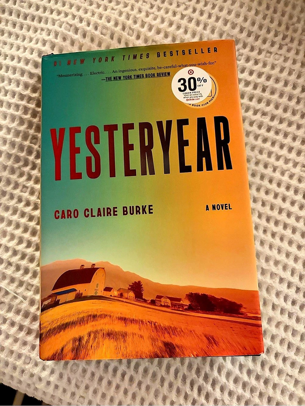 Yesteryear by Caro Claire Burke Novel